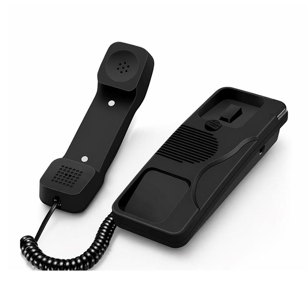 Kntech KNPL 102A hotline - Teléfono analógico Negro