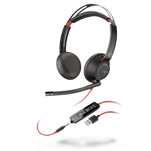 Poly Blackwire 5220 Binaural USB-A & 3.5mm