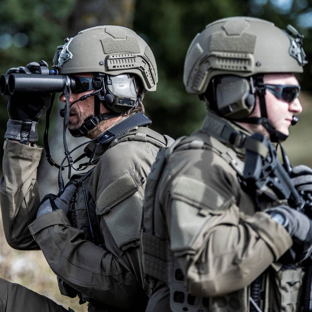 Auriculares 3M™ PELTOR™ ComTac VIII, comunicación dual - Gris carbón MT14H418A-35-GE