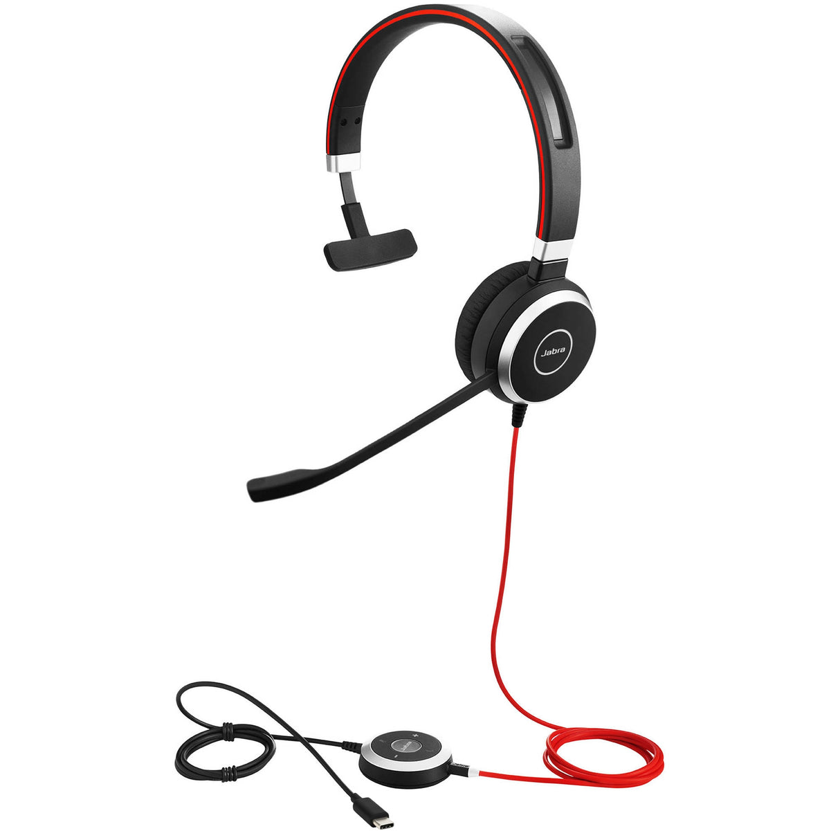 Jabra Evolve 40 MS Mono 3.5mm/USB-C - Reacondicionado