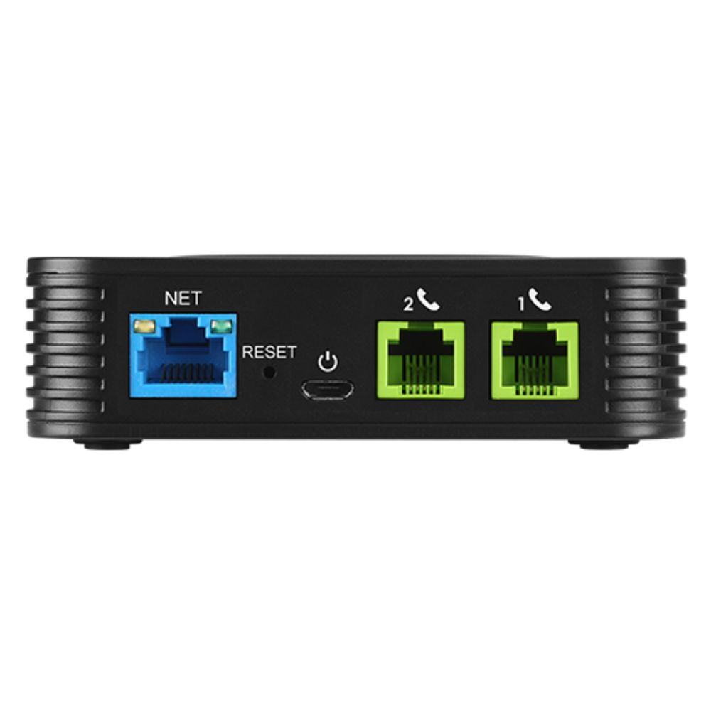 Grandstream HT802 V2 ATA de 2 puertos