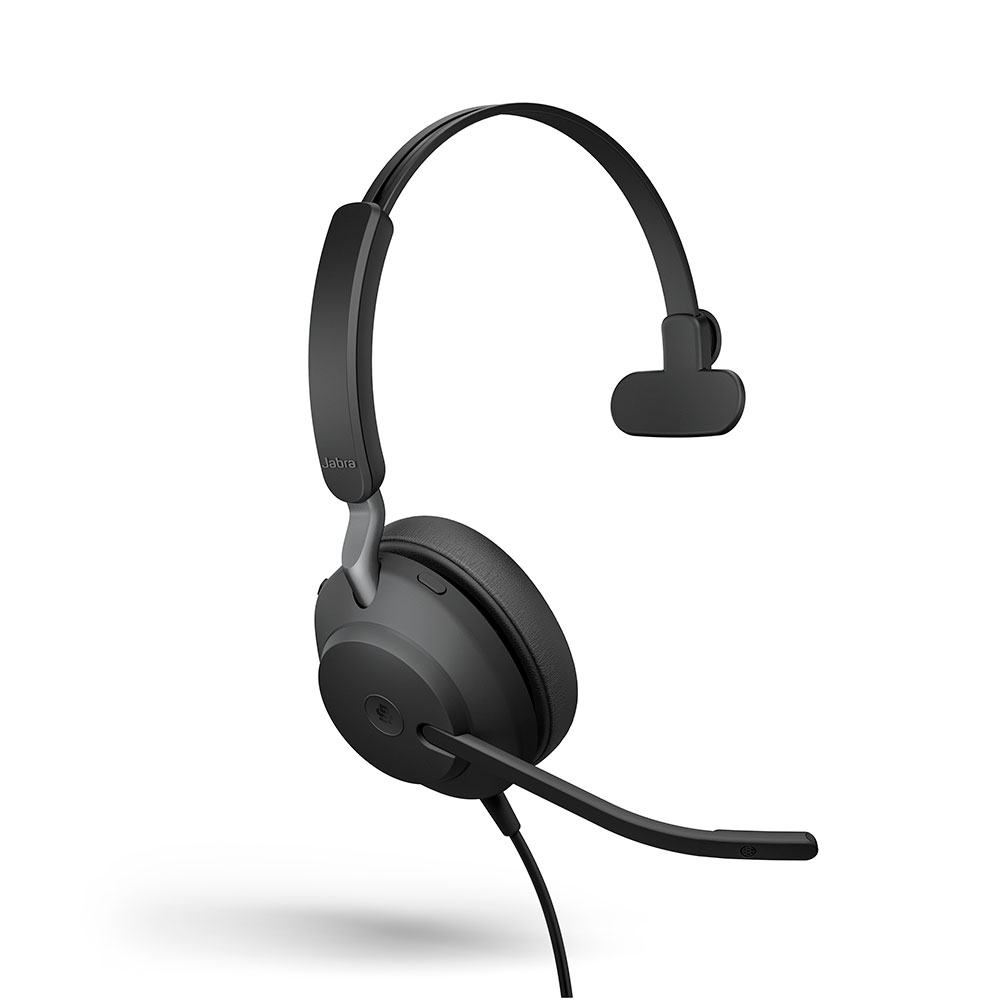 Auriculares Jabra Evolve2 40 USB-A MS Mono - Reacondicionados