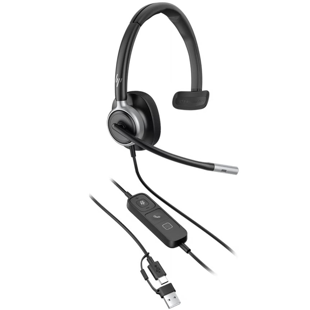 HP Poly Mission 615 Mono USB-C/A Headset
