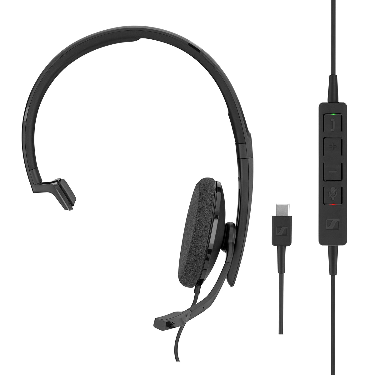 EPOS | Auriculares monoaurales USB-C Sennheiser ADAPT SC 130