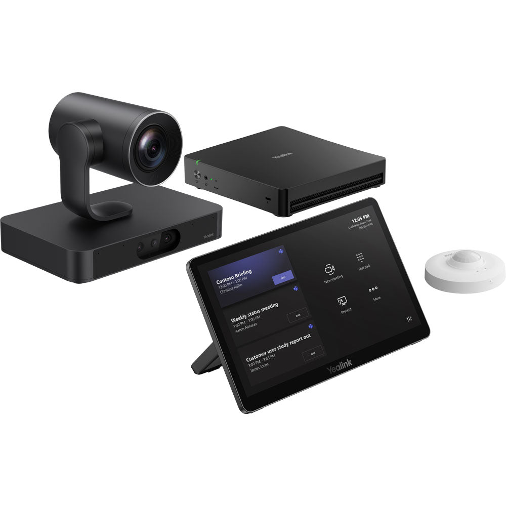 Sistema Yealink MVC S80-C5U para salas de Microsoft Teams de gran tamaño