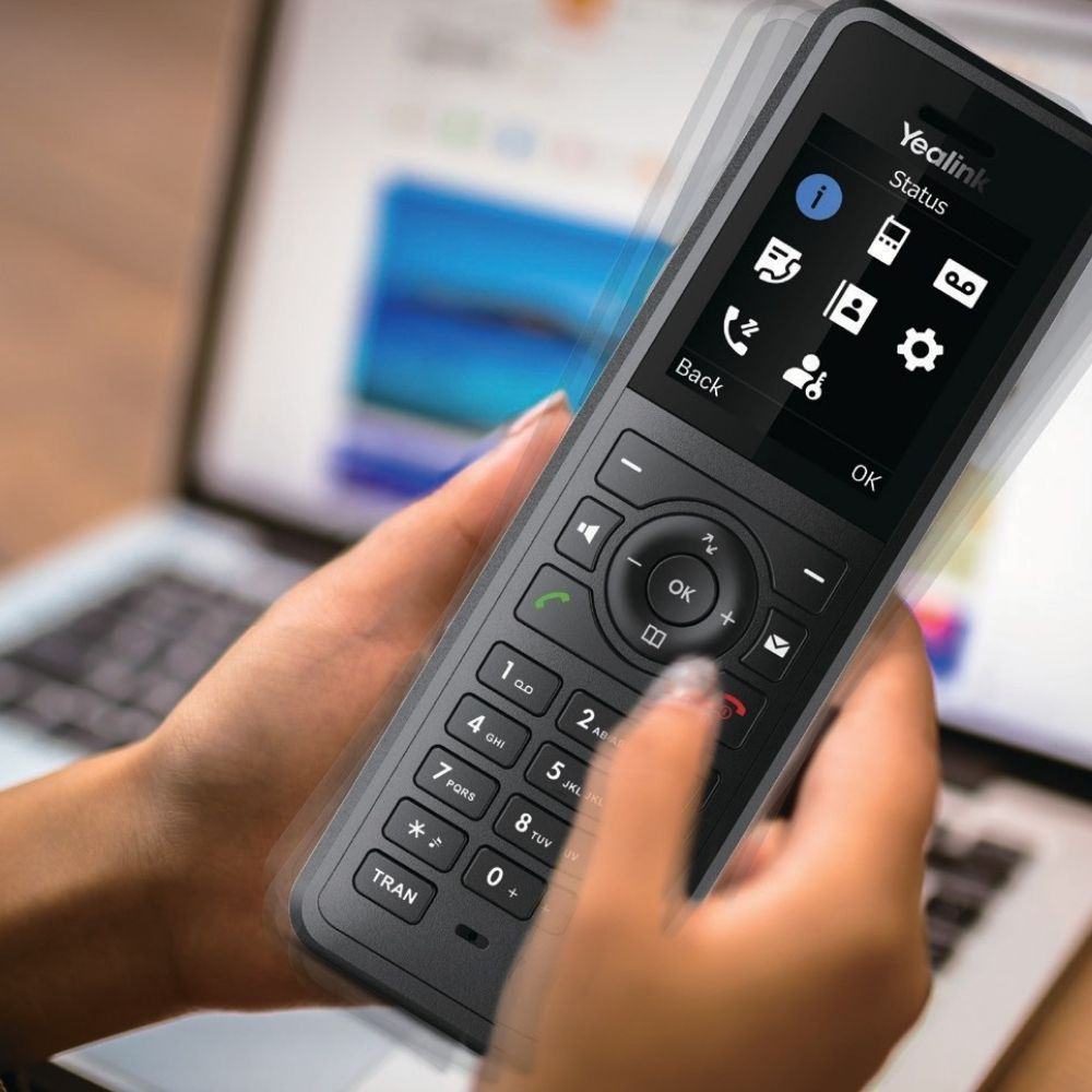 Sistema telefónico DECT Yealink W74P