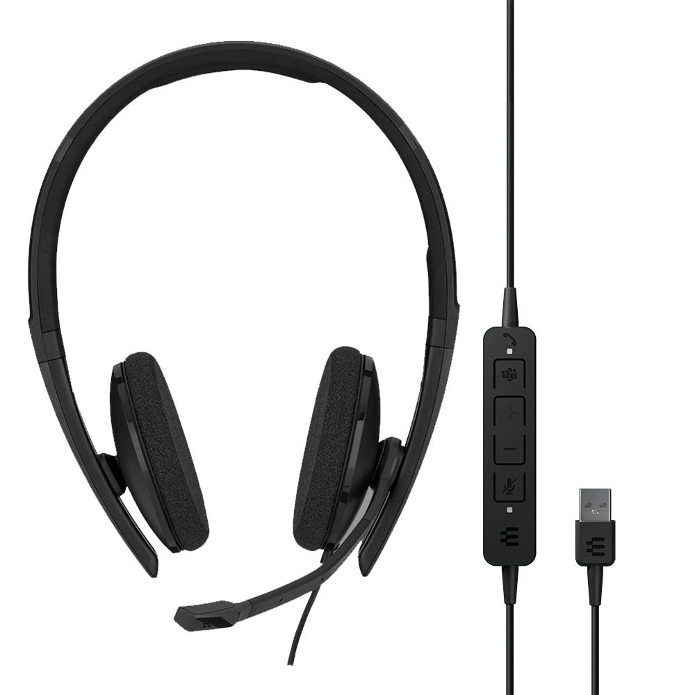 EPOS | Auriculares binaurales USB Sennheiser ADAPT SC 160