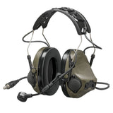 Auriculares 3M™ PELTOR™ ComTac VIII, comunicación única (Nato) - Verde oliva MT14H418A-86-GN