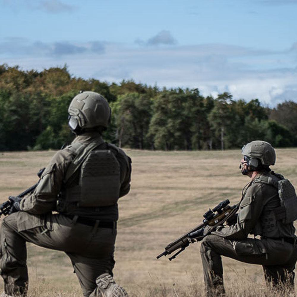 Auriculares 3M™ PELTOR™ ComTac VIII, Single-COMM (PELTOR) - Verde oliva MT14H418A-38-GN