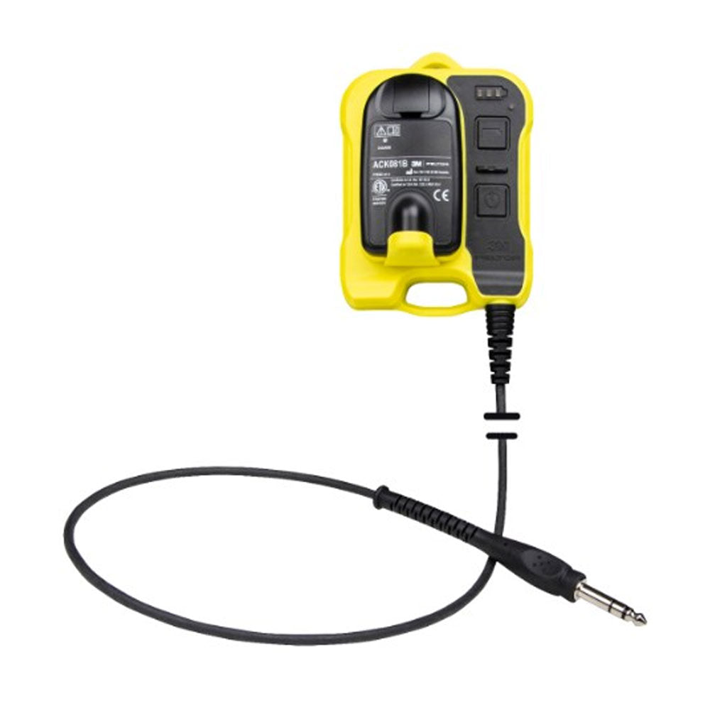 3M™ PELTOR™ WS™ FL61007-WS7 Adaptador G3, mecánico en tierra, amarillo, batería