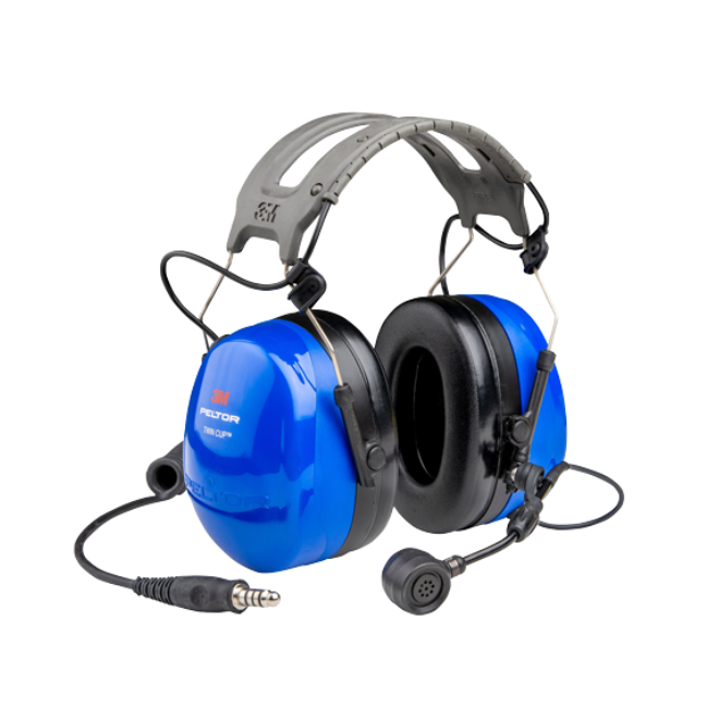 3M™ PELTOR™ Twin Cup, diadema azul con certificación Ex/IS