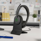 Auriculares binaurales Bluetooth ANC USB Yealink BH74 Teams (incluye base de carga)