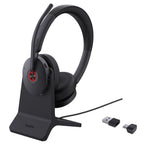 Auriculares binaurales Bluetooth ANC USB Yealink BH74 UC (incluye base de carga)