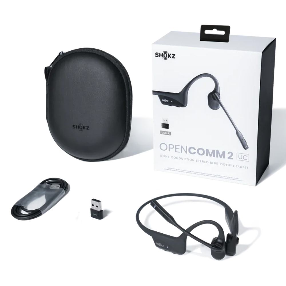 Auriculares Bluetooth SHOKZ OpenComm2 UC USB-A