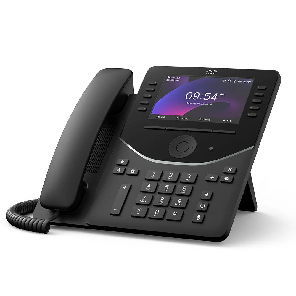 Teléfono de escritorio IP Cisco 9861 - Negro carbón