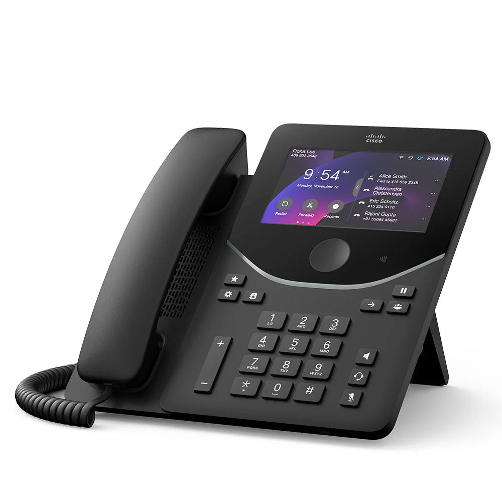 Teléfono de escritorio IP Cisco 9871 - Negro carbón