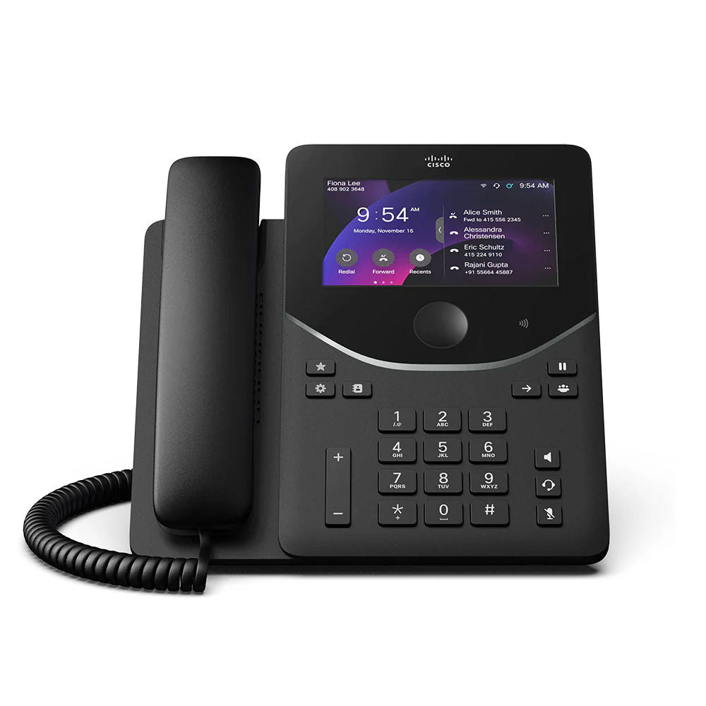 Teléfono de escritorio IP Cisco 9871 - Negro carbón