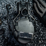 Auriculares 3M™ PELTOR™ ComTac VIII, comunicación dual - Gris carbón MT14H418A-35-GE