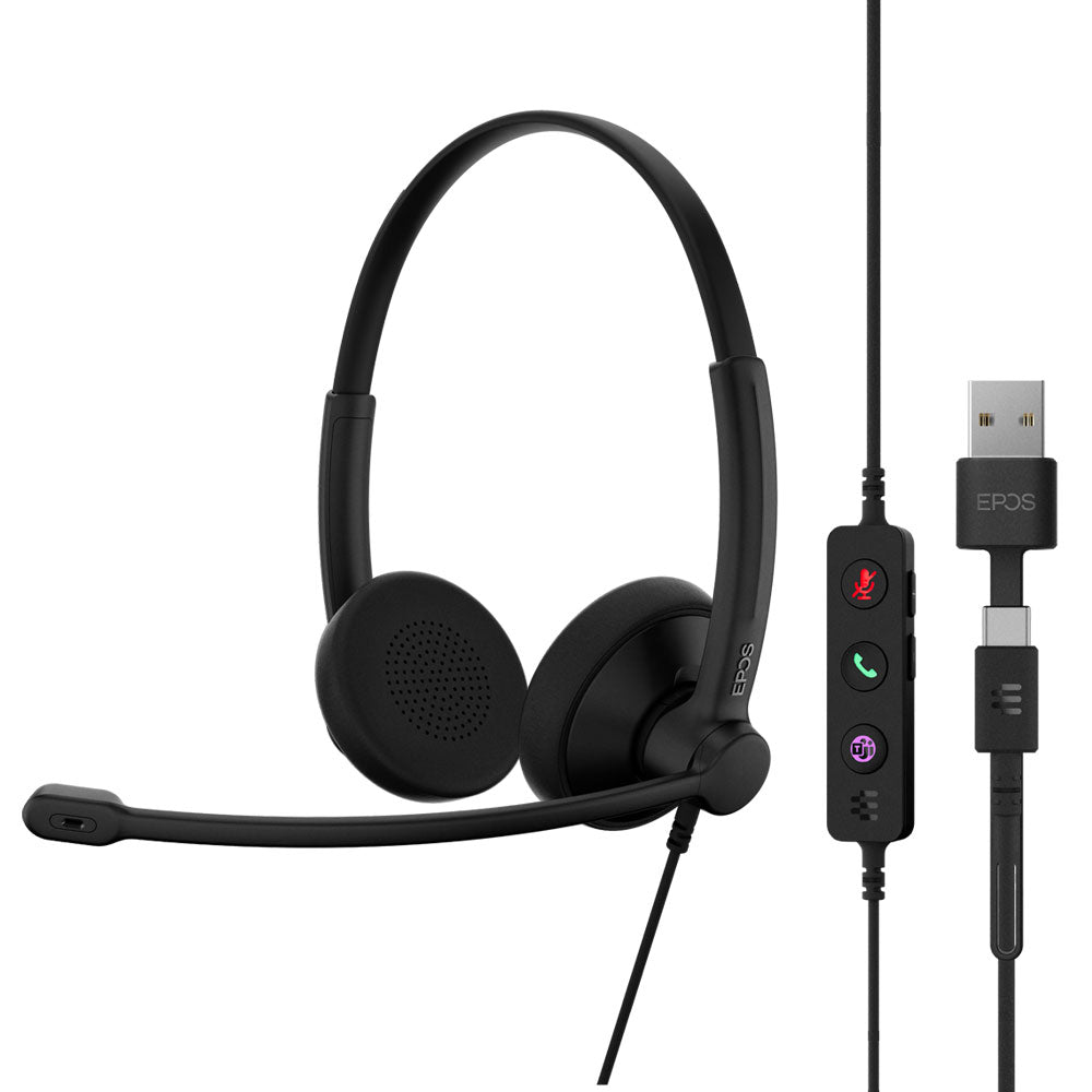 Auriculares estereo USB EPOS IMPACT 100 MS