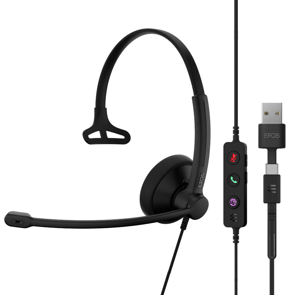 Auriculares USB Mono EPOS IMPACT 100 MS