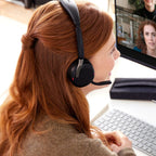 Funda de transporte flexible para Jabra Evolve2 65