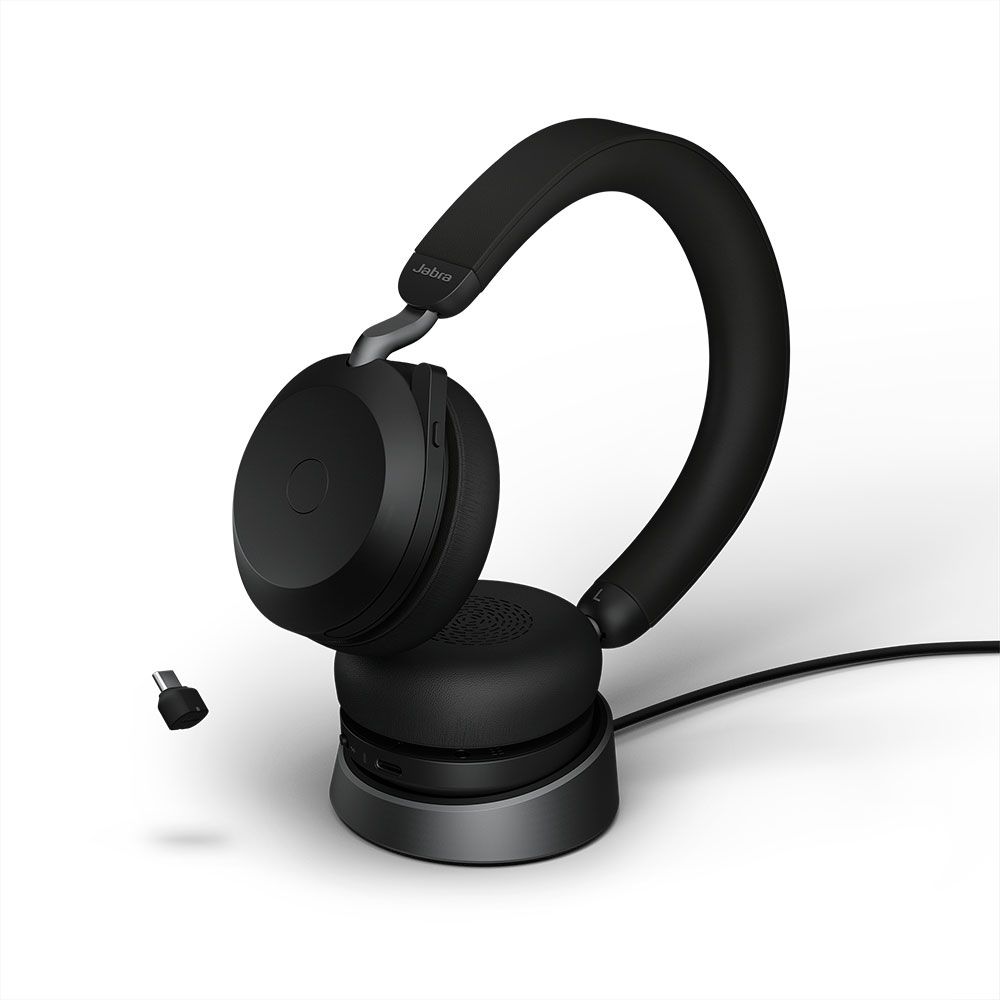 Jabra Evolve2 75 USB-C UC Auricular Estéreo - Incluye Base