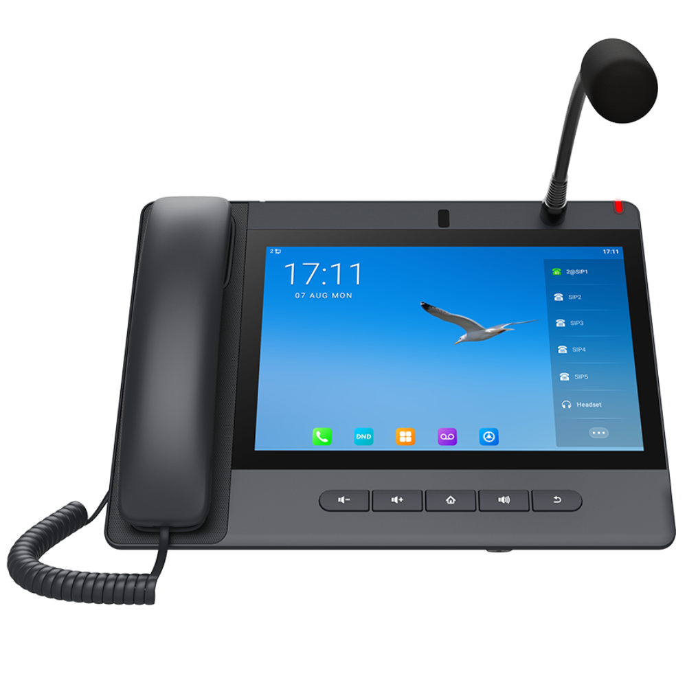 Teléfono IP con consola y pantalla táctil Android Fanvil A320i
