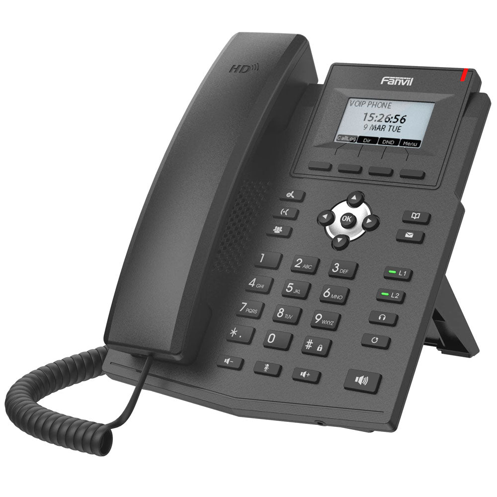 Teléfono IP Wi-Fi básico Fanvil X301W