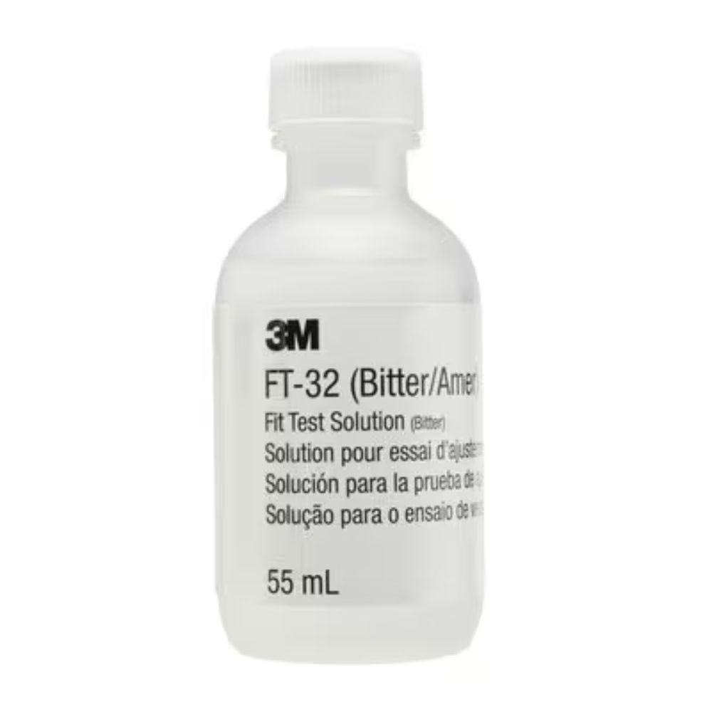 Solución de prueba de ajuste 3M™ FT-32 amarga, 55 ml (caja de 6)