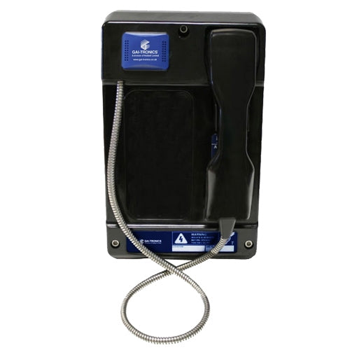 TELÉFONO GAI-TRONICS AUTELDAC 5 CON CABLE DE ACERO - 0 Botones