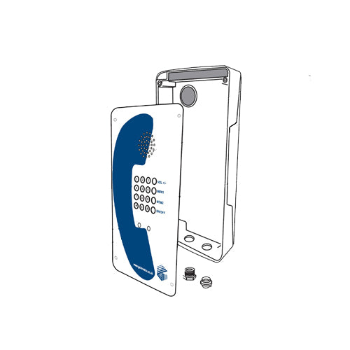 Gai-Tronics Sentinel - Montaje en superficie