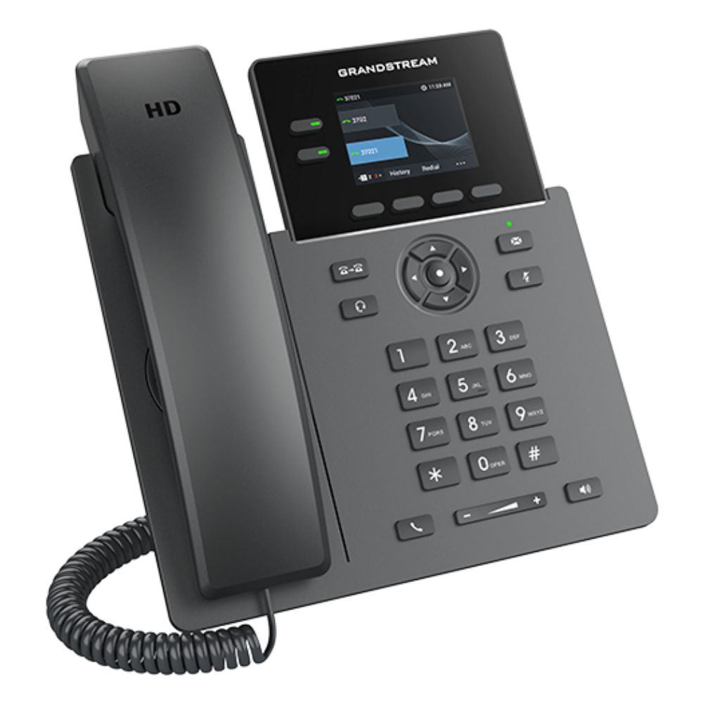 Grandstream GRP2610P Teléfono IP de 2 líneas