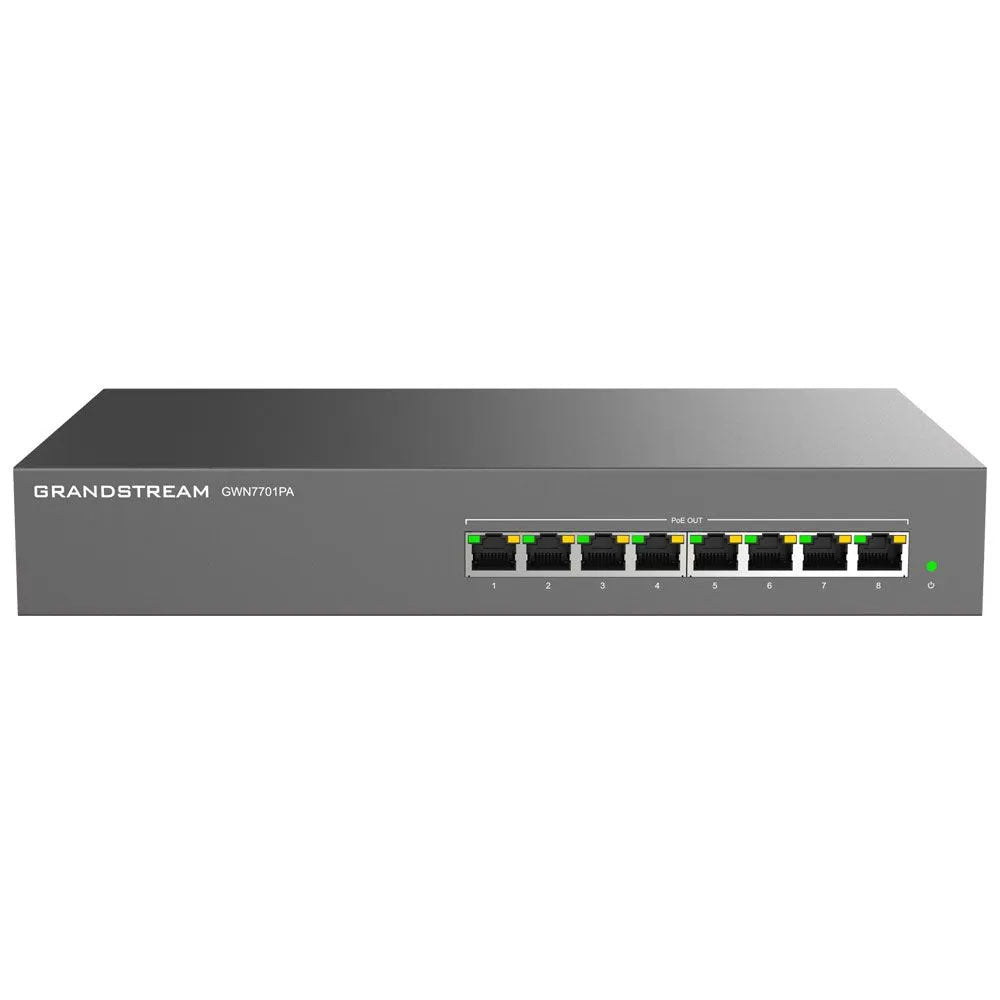Grandstream GWN7701PA Switch Gigabit PoE No Administrado