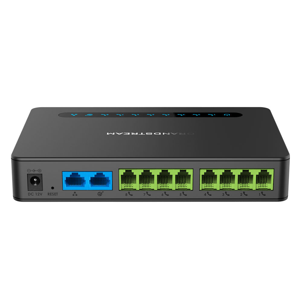 Grandstream HT818 V2 Router Gigabit 8 Puertos FXS