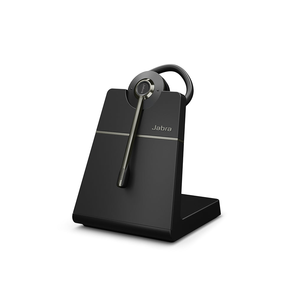 Auriculares inalámbricos DECT convertibles Jabra Engage 55 SE UC USB-C, incluye soporte