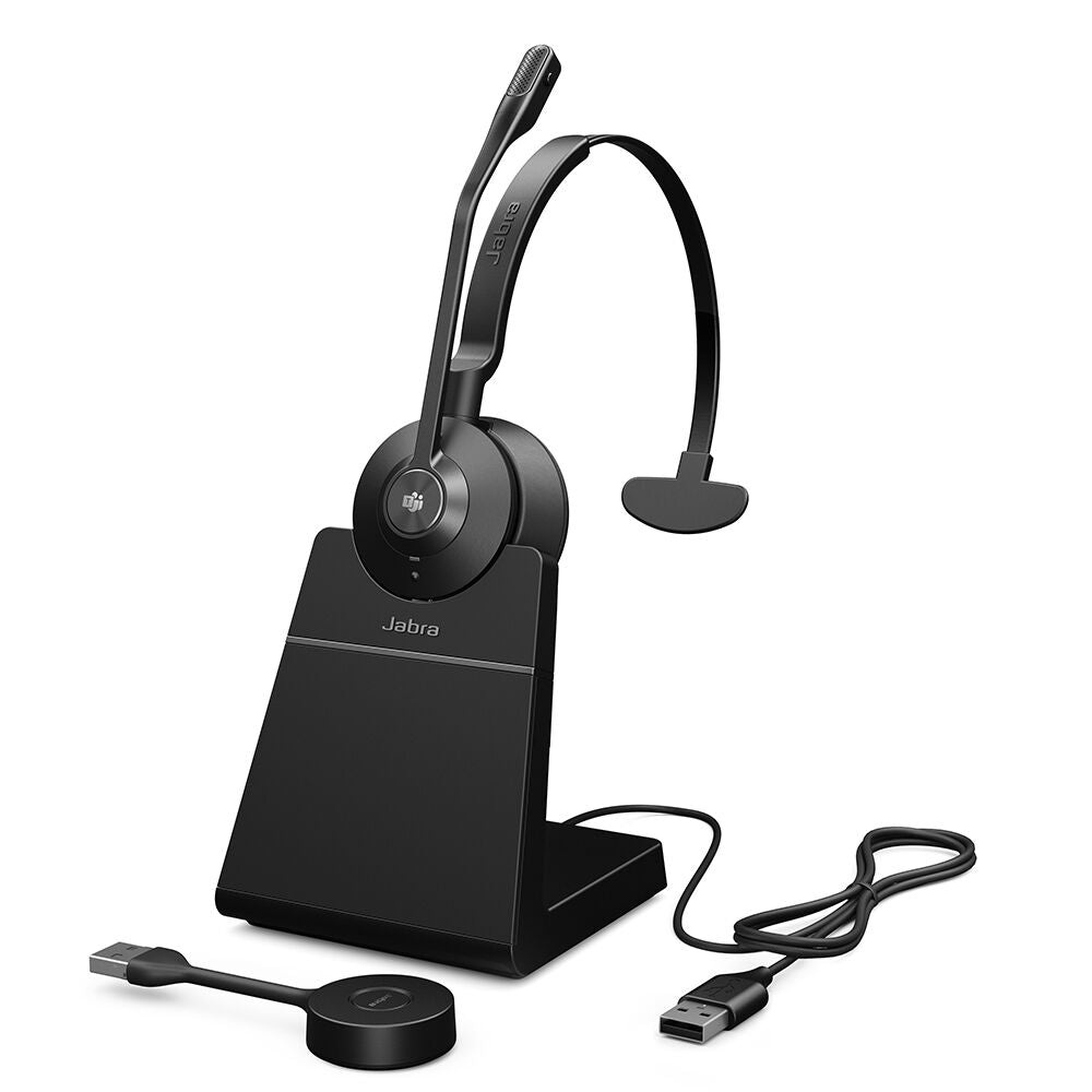Jabra Engage 55 SE MS Auricular Mono USB-A Incluye Base