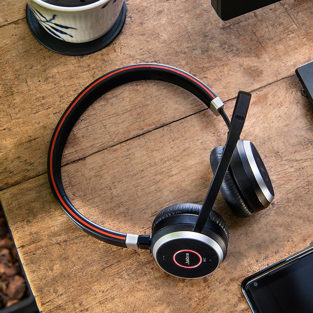 Auriculares estéreo USB Jabra Evolve 65 SE MS - Reacondicionados
