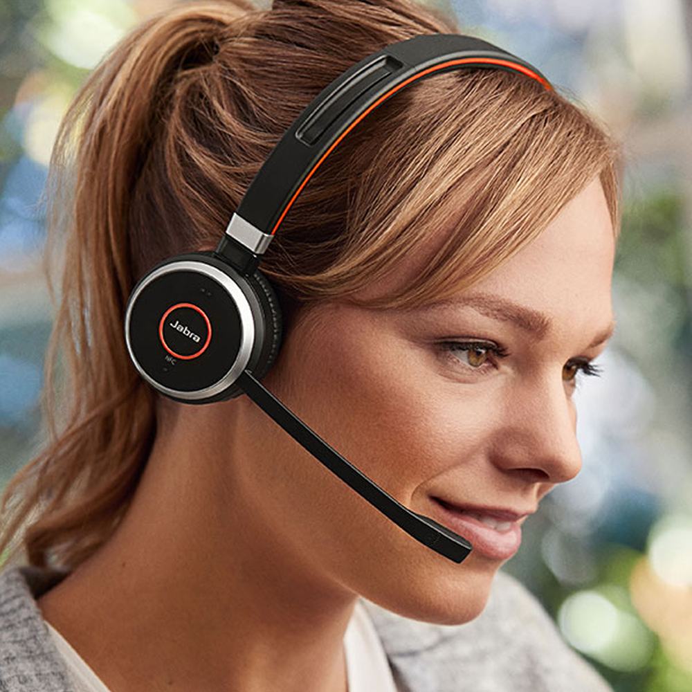 Auriculares estéreo USB UC Jabra Evolve 65 SE - Reacondicionados