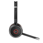 Auriculares estéreo Jabra Evolve 75 MS NC (incluye base de carga) - Reacondicionados