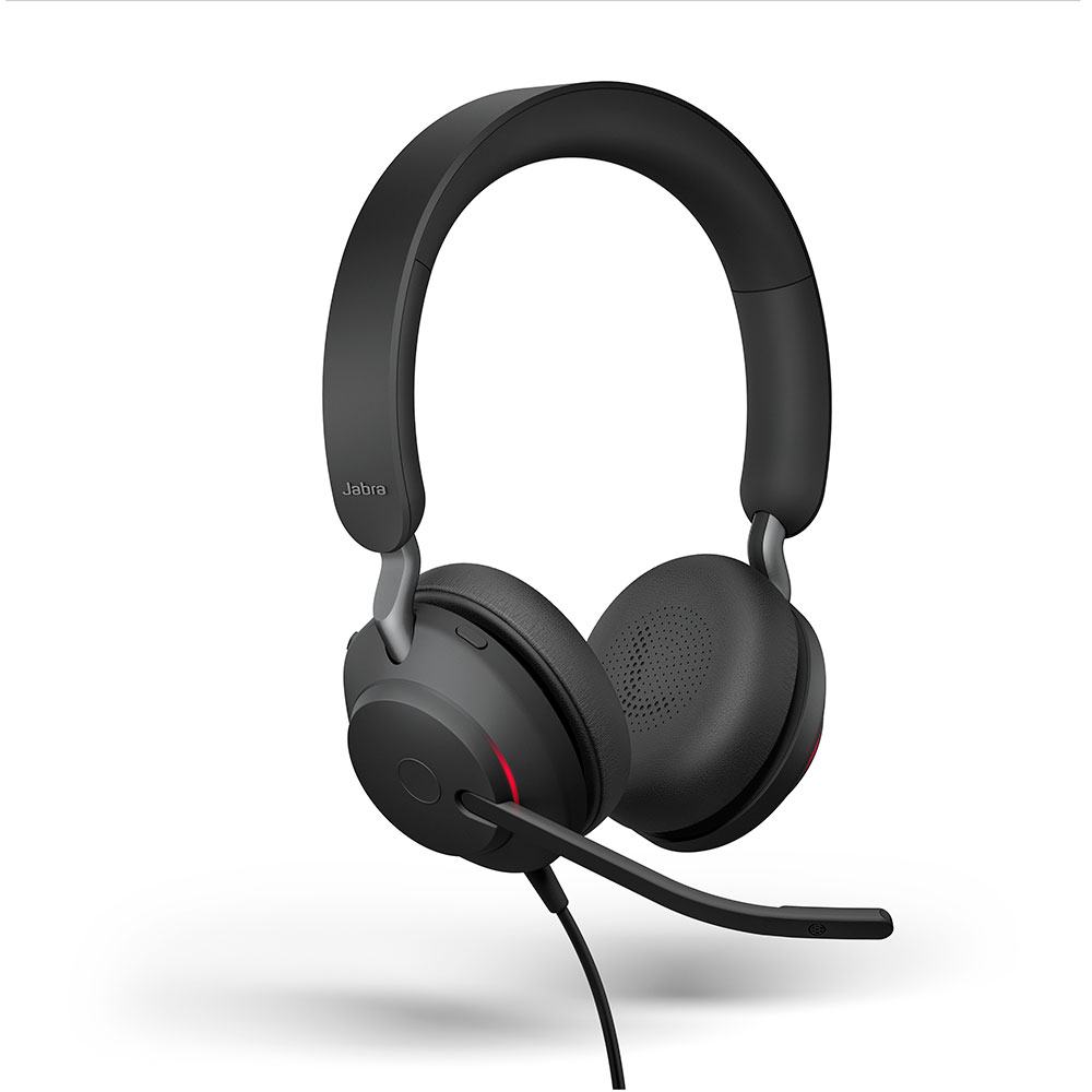 Auriculares estéreo Jabra Evolve2 40 USB-C MS - Reacondicionados