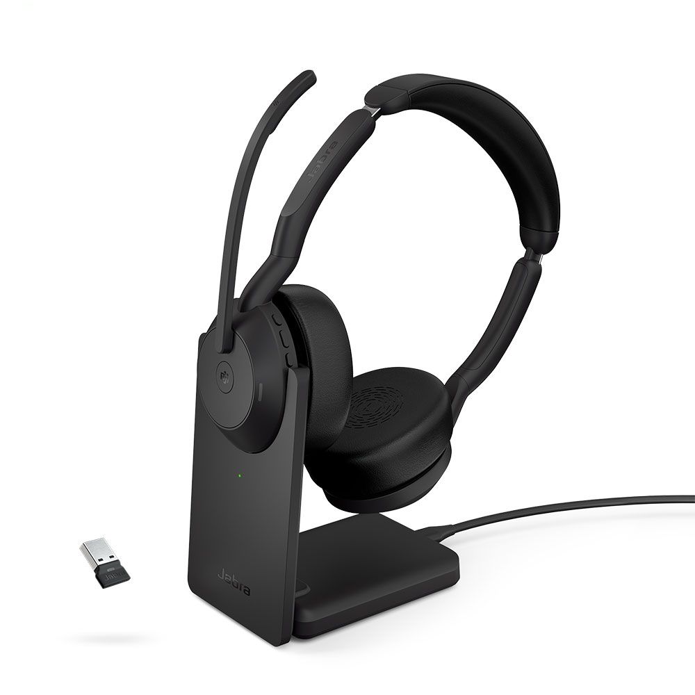 Jabra Evolve2 55 USB-A MS Auricular Estéreo - Incluye Base