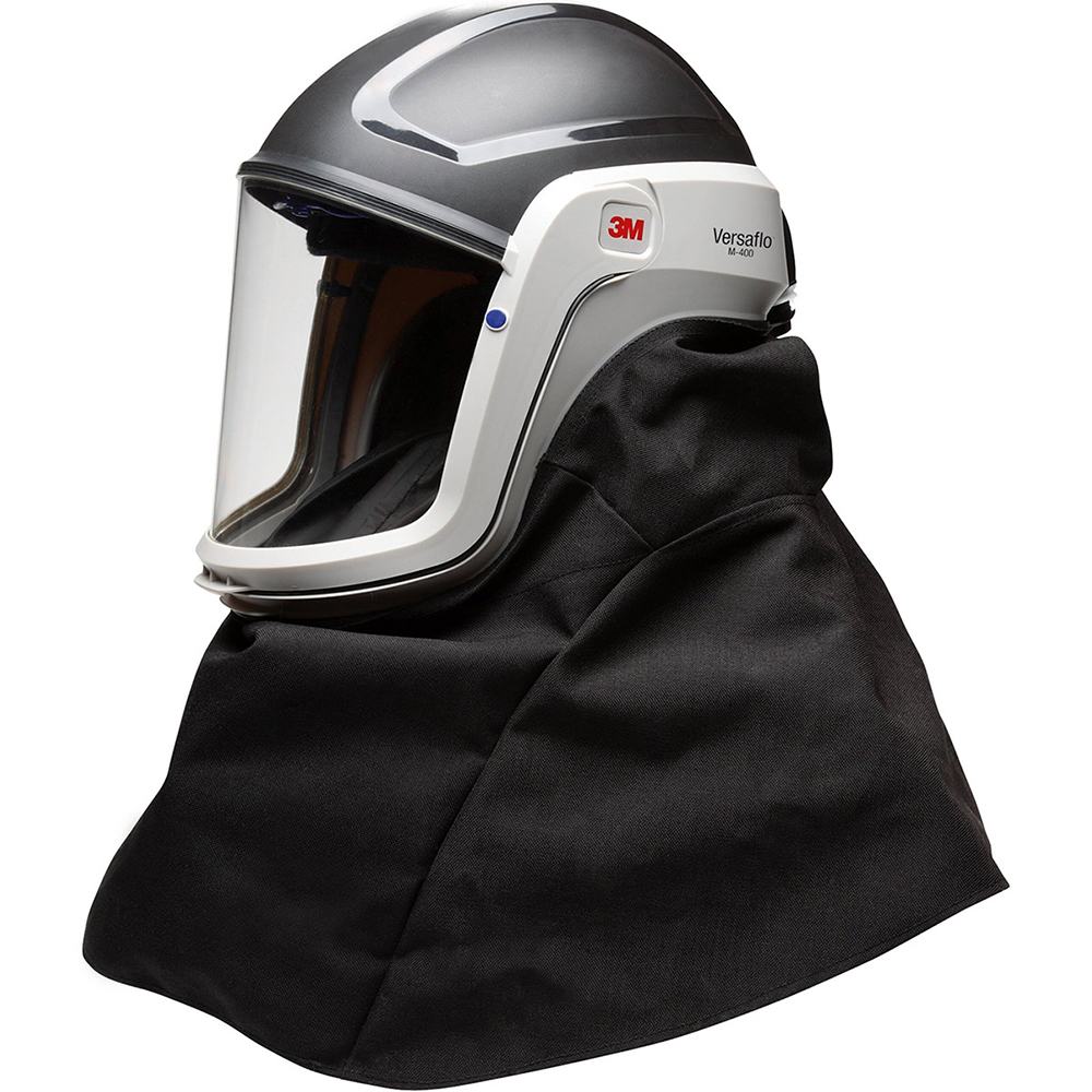 Casco respiratorio 3M™ Versaflo™ M-407 con cubierta resistente al fuego
