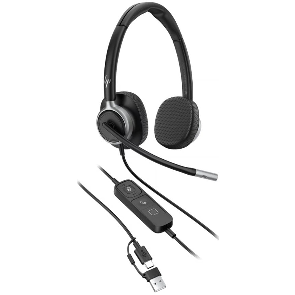 HP Poly Mission 625 Duo USB-C/A Headset