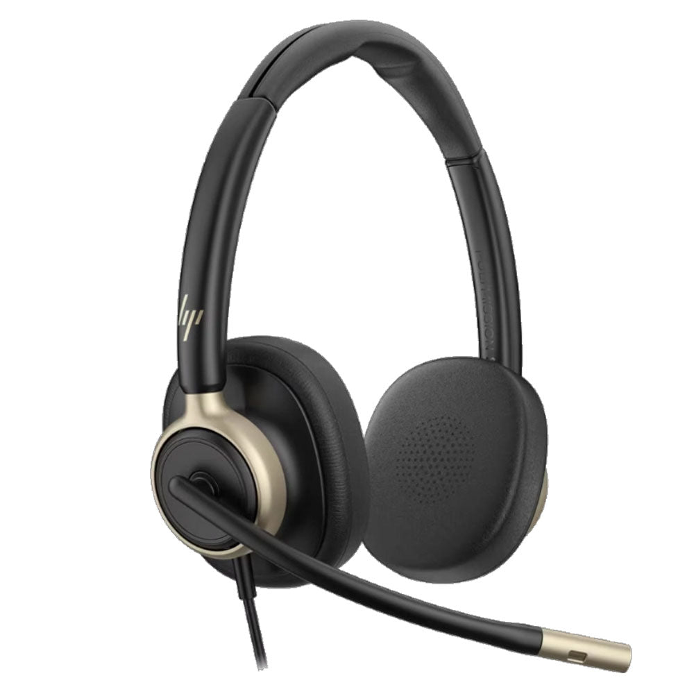 HP Poly Mission 825 Duo USB-C/A ANC Headset