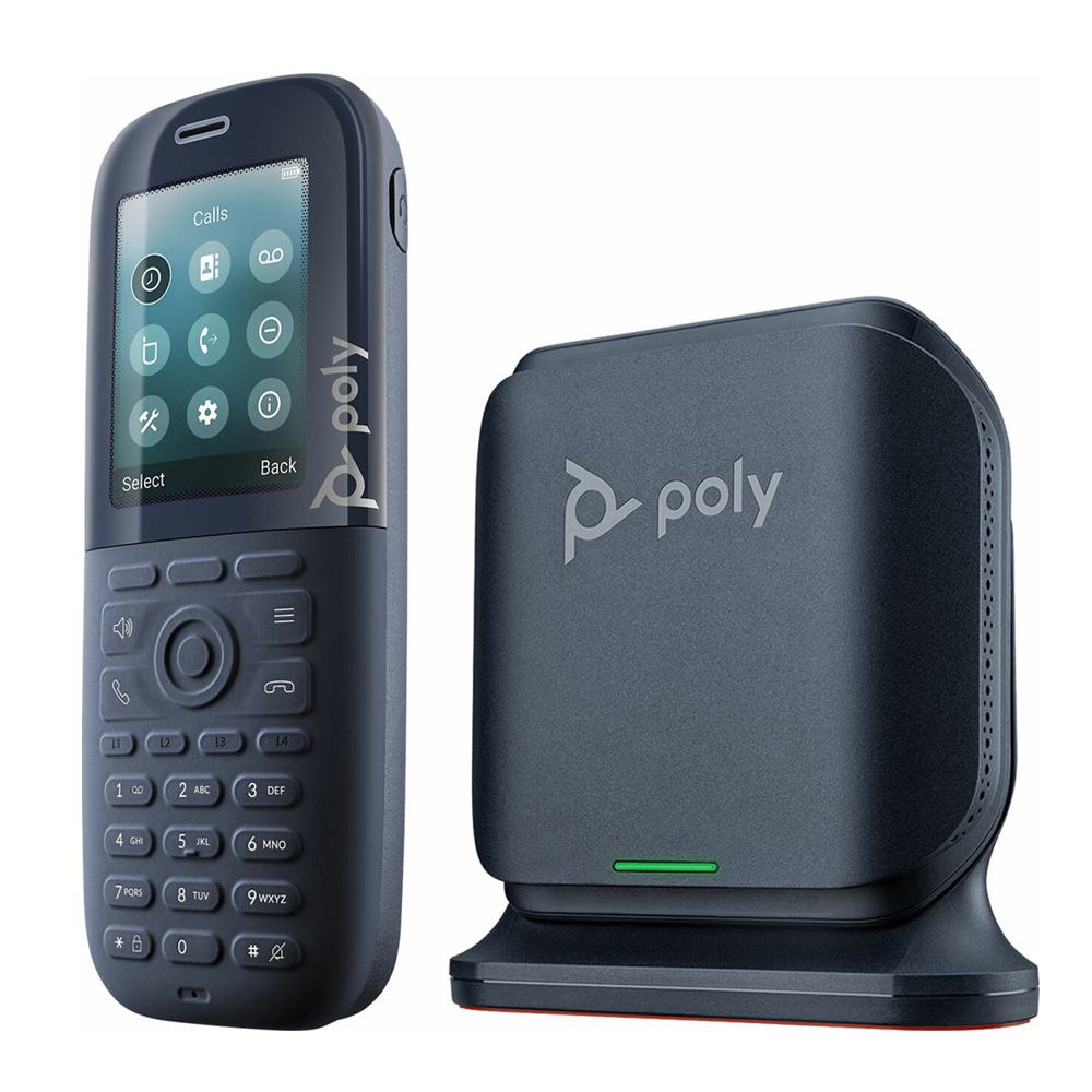 Kit de estación base DECT simple/doble Poly ROVE 30 +B2