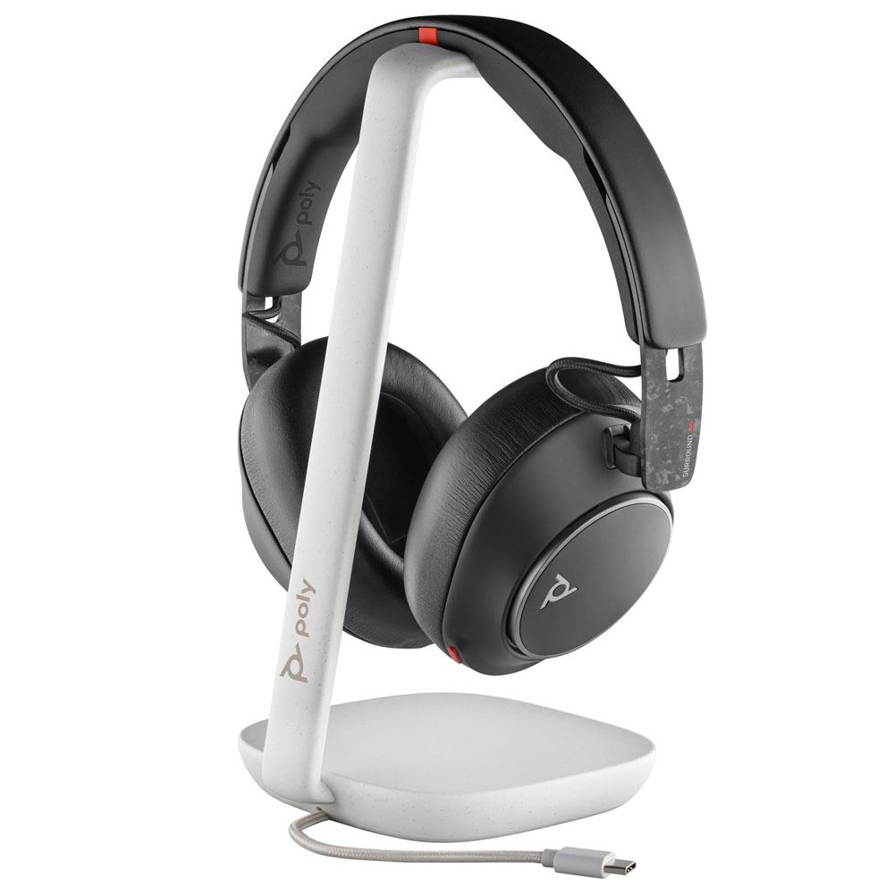 Auriculares Bluetooth certificados por Poly Voyager Surround 85 Teams