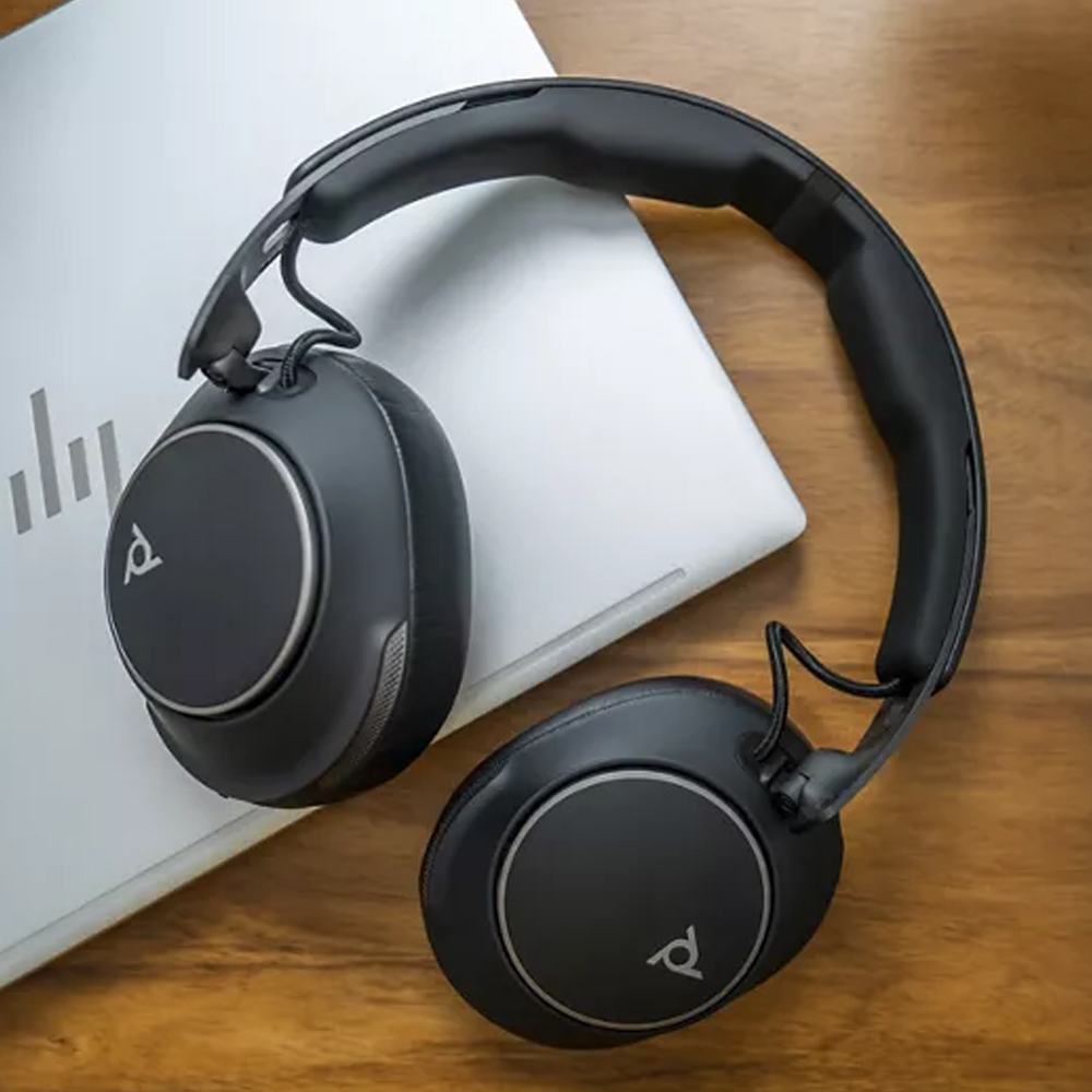 Auriculares Bluetooth certificados por Poly Voyager Surround 80 Teams