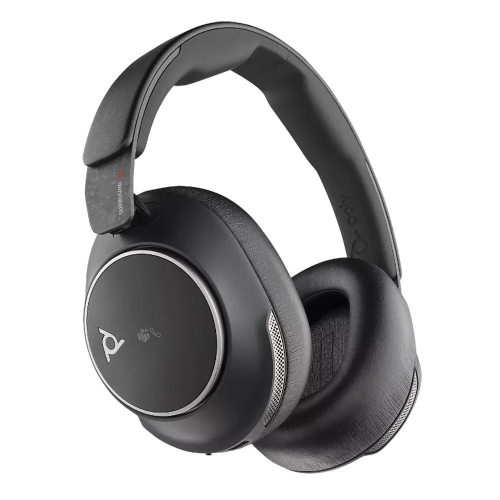 Auriculares Bluetooth certificados por Poly Voyager Surround 85 Teams