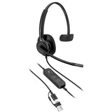 HP Poly Mission 415 Classic Mono USB-C/A Headset - Espuma