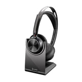 Poly Voyager Focus 2 UC USB-A y C - Incluye soporte de carga
